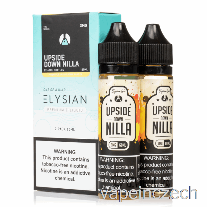 Vzhůru Nohama Nilla - Elysian Labs - 120 Ml 6mg Vape Pero
